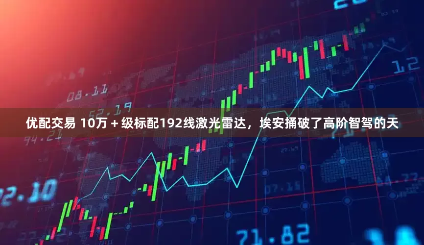 优配交易 10万＋级标配192线激光雷达，埃安捅破了高阶智驾的天